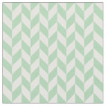 Mint Green Herringbone Fabric