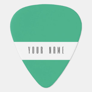 green template guitar picks