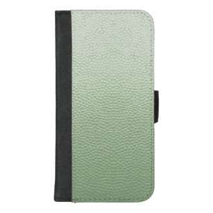 Mint Green Leather iPhone 8/7 Plus Wallet Case