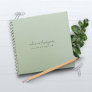 Mint Green Letters to My Daughter Memory Keepsake Notebook