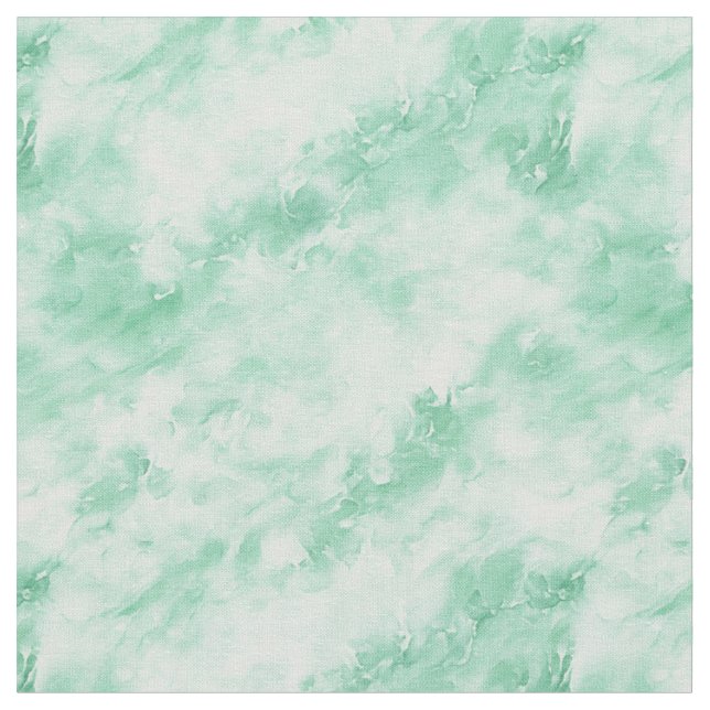 Mint Green Marble Fabric (Close Up)