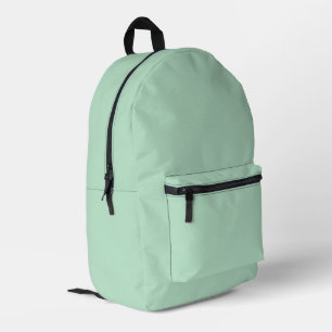 Mint Green Minimalist Backpack