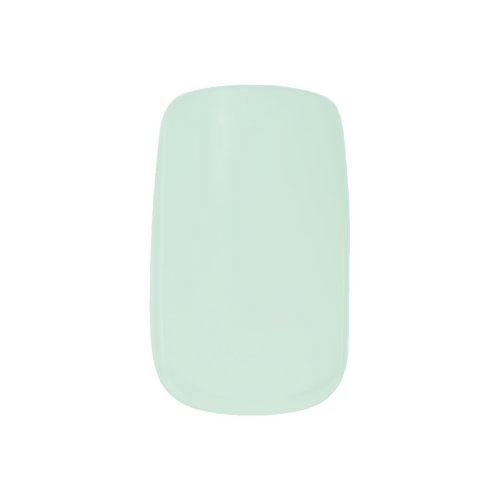 mint green minx nail art