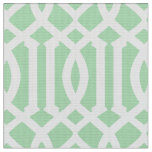 Mint Green Moroccan Pattern | Fabric