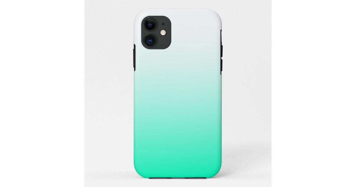 Mint Green Ombre Case Mate Iphone Case Zazzle Com