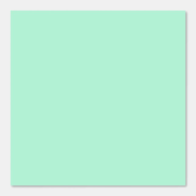 Mint Green Plain Solid Custom Color Background Wallpaper (Front)
