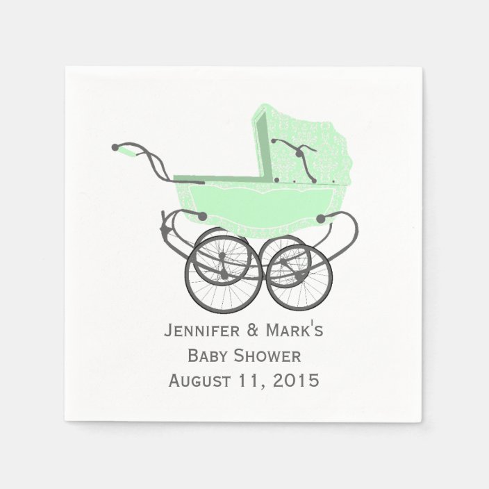 baby carriage napkins