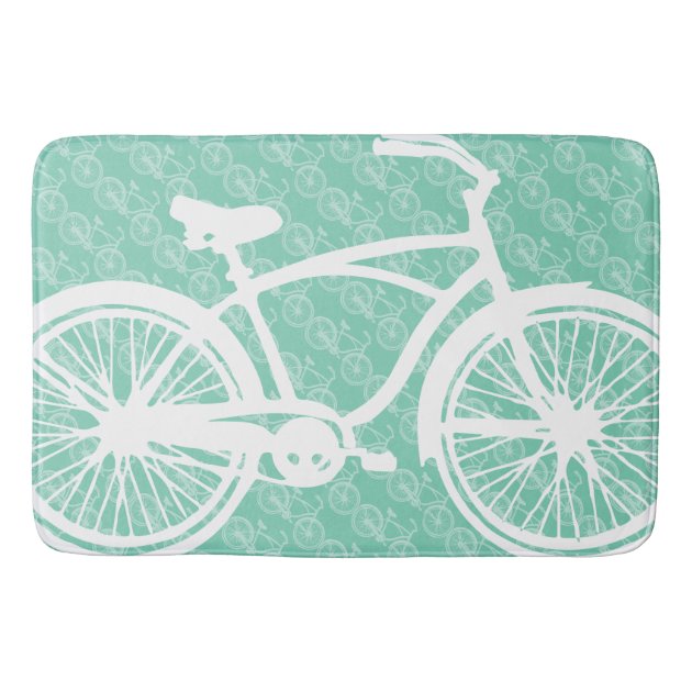 mint green vintage bike