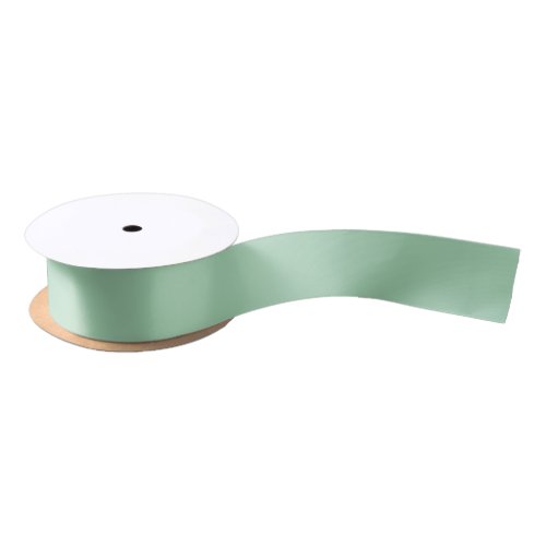 Mint Green Solid Color Satin Ribbon