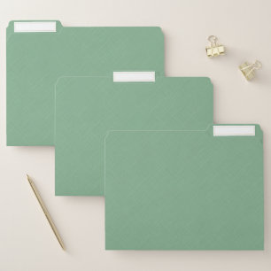 Mint green solid textured file folder