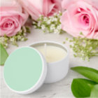 Mint Green Soy Wax Candle Favor