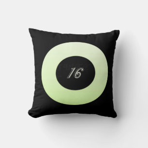 Mint Green Sweet 16 Cushion