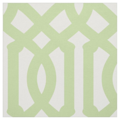 Mint Green Trellis Large Scale Fabric
