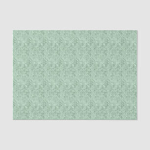 Mint Green Victorian Style Damask Luxury Decoupage Tissue Paper