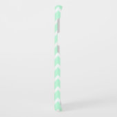 Mint Green Zigzag Chevron Stripes. Case-Mate Samsung Galaxy Case (Back/Left)