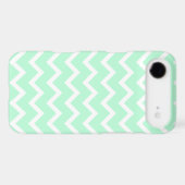 Mint Green Zigzag Chevron Stripes. Case-Mate Samsung Galaxy Case (Back (Horizontal))