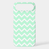 Mint Green Zigzag Chevron Stripes. Case-Mate Samsung Galaxy Case (Back)