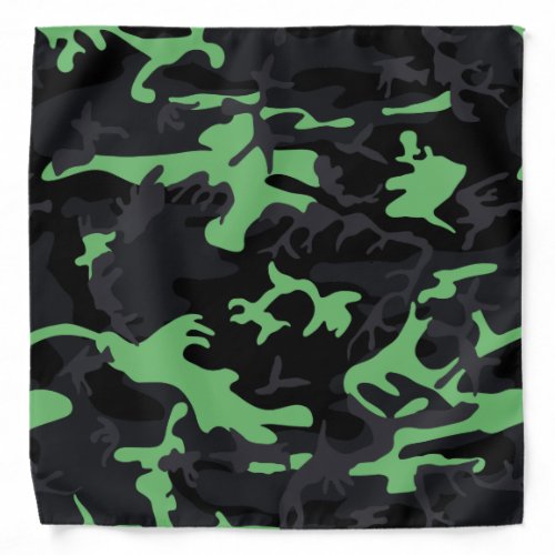 Mint Highlights Camo Bandana