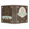 MINT HORSESHOE HEART WESTERN WEDDING BINDER ALBUM