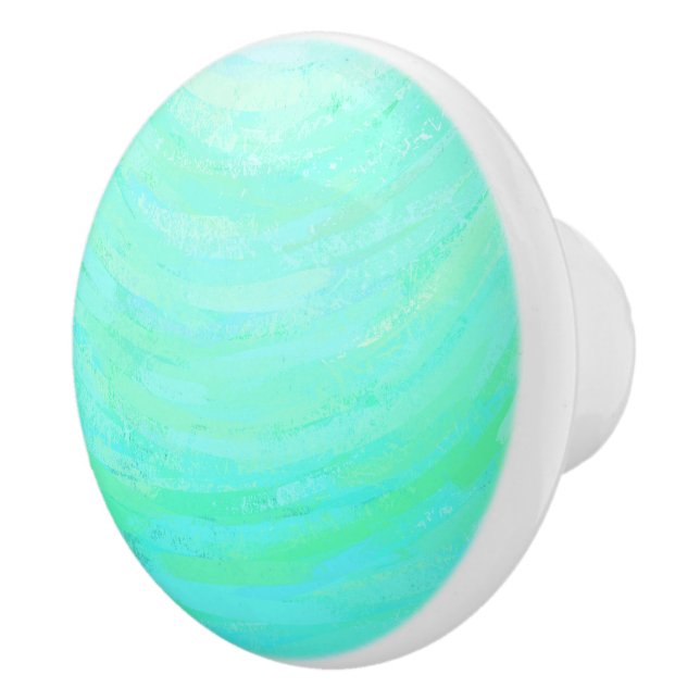 Mint Ice Ceramic Knob (Right)