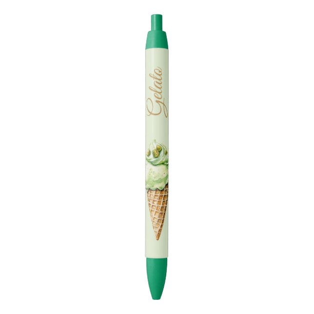 Mint Ice Cream Gelato   Pen (Front Vertical)