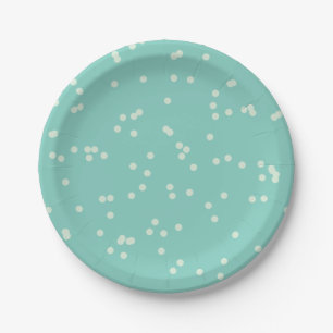 Mint Ice Cream Sparkler Boy 1st Birthday Party Paper Plates