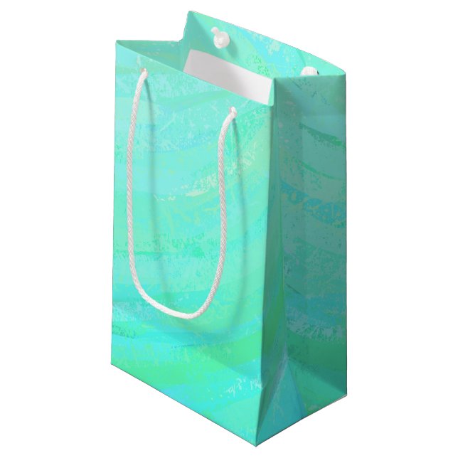 Mint Ice Small Gift Bag (Front Angled)