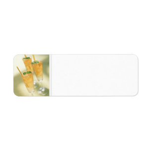 Mint Julep Kentucky Derby Cocktails Address Labels