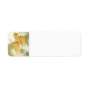 Mint Julep Kentucky Derby Cocktails Address Labels by decembermorning at Zazzle