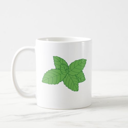 Mint Leaf Coffee Mug