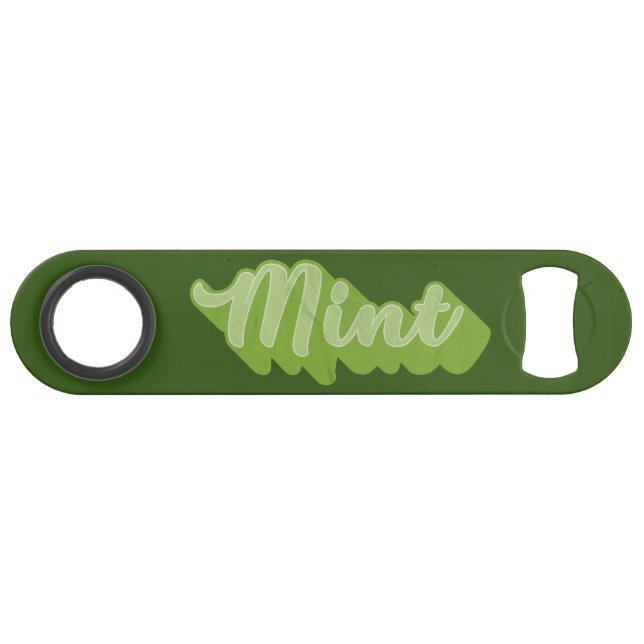 MINT, Manchester, English Slang Dialect Bar Key (Front (Horizontal))