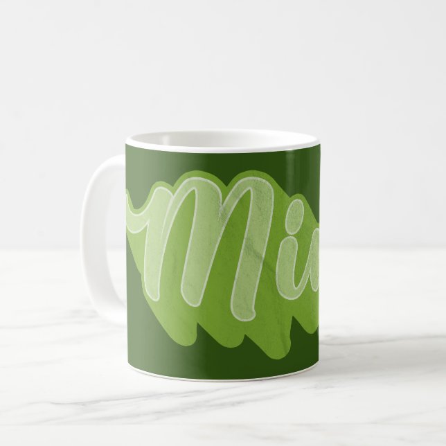 MINT, Manchester, English Slang Dialect Coffee Mug (Front Left)