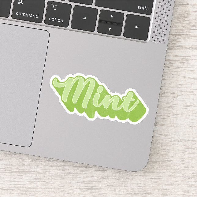 MINT, Manchester, English Slang Dialect Sticker (Detail)