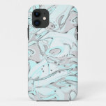 Mint Marble Texture For Trendy Girls Iphone 11 Case at Zazzle