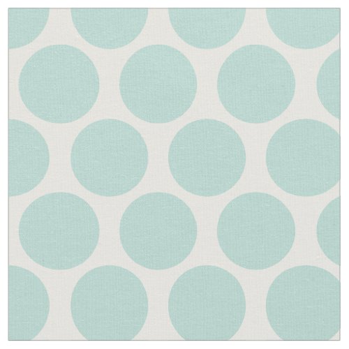Mint Mod Dots Fabric