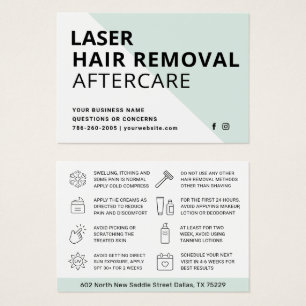 Mint Modern Laser Hair Aftercare Guide
