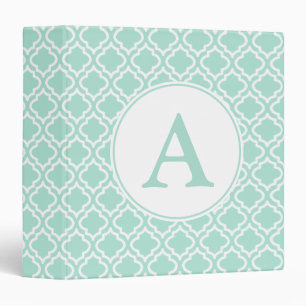  Mint Monogram Binder Gift