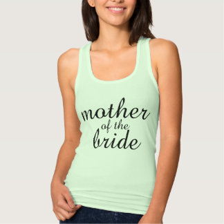 Mint Mother of the Bride Tank Top