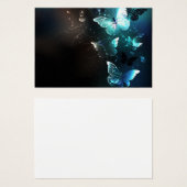 Mint Night Butterflies (Front & Back)