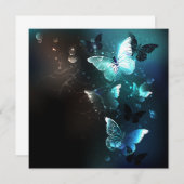 Mint Night Butterflies (Front/Back)
