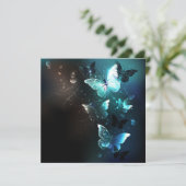 Mint Night Butterflies (Standing Front)