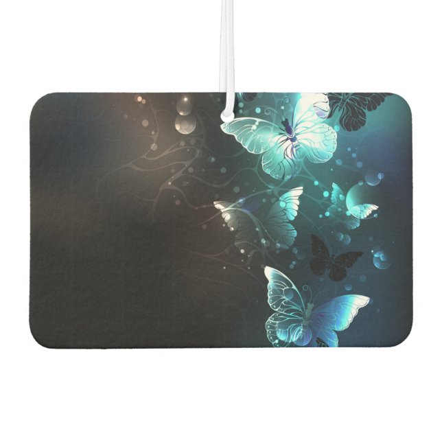 Mint Night Butterflies Air Freshener (Front)