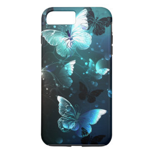 Mint Night Butterflies iPhone 8 Plus/7 Plus Case