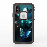 Mint Night Butterflies