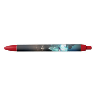 Mint Night Butterflies Pen