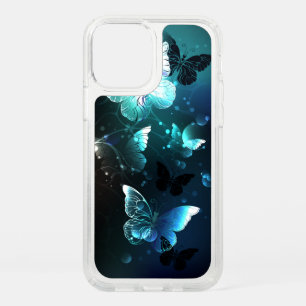 Mint Night Butterflies Speck iPhone 12 Pro Case