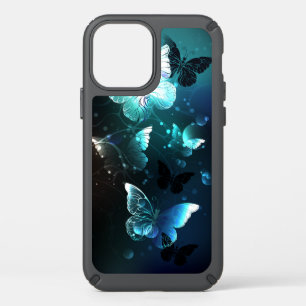 Mint Night Butterflies Speck iPhone 12 Pro Case