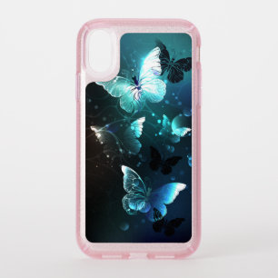 Mint Night Butterflies Speck iPhone XR Case