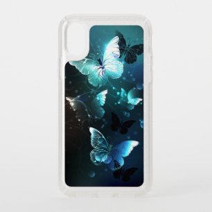 Mint Night Butterflies Speck iPhone XS Case