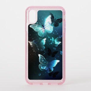 Mint Night Butterflies Speck iPhone XS Max Case